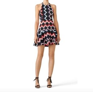 NWT!! Parker Embroidered Zigzag Leona Dress, Size 8